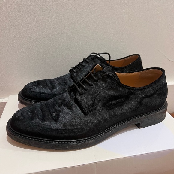 Maison Margiela Distressed Lace Up Derby Oxford- NEW main image 4